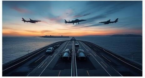 Aircraft carrier and aviation